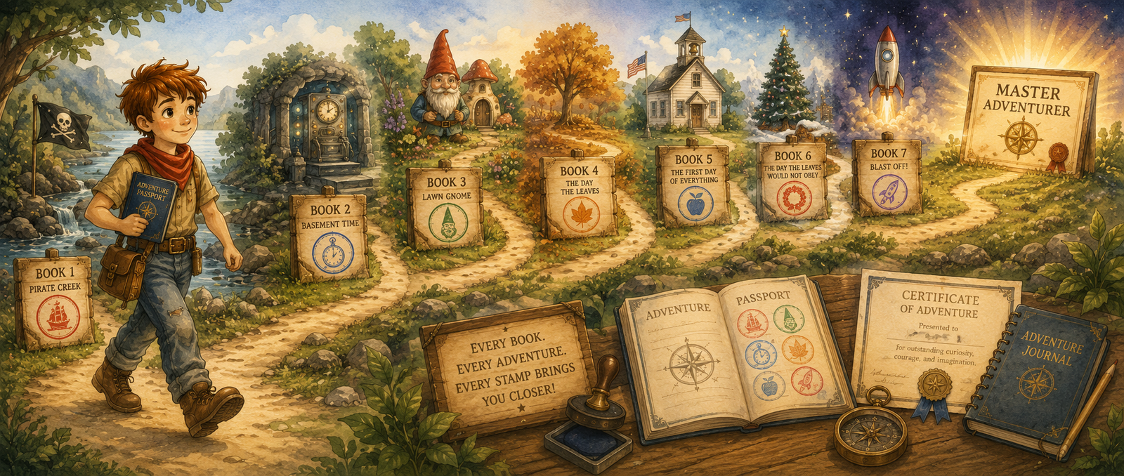 The Adventure Passport Program — Track Your Progress, Collect Stamps, and Celebrate Your Achievements