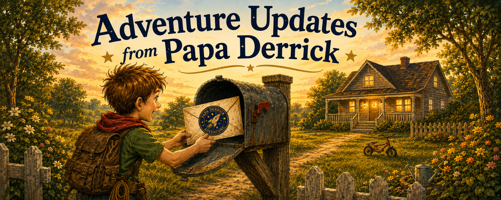 Adventure Updates from Papa Derrick