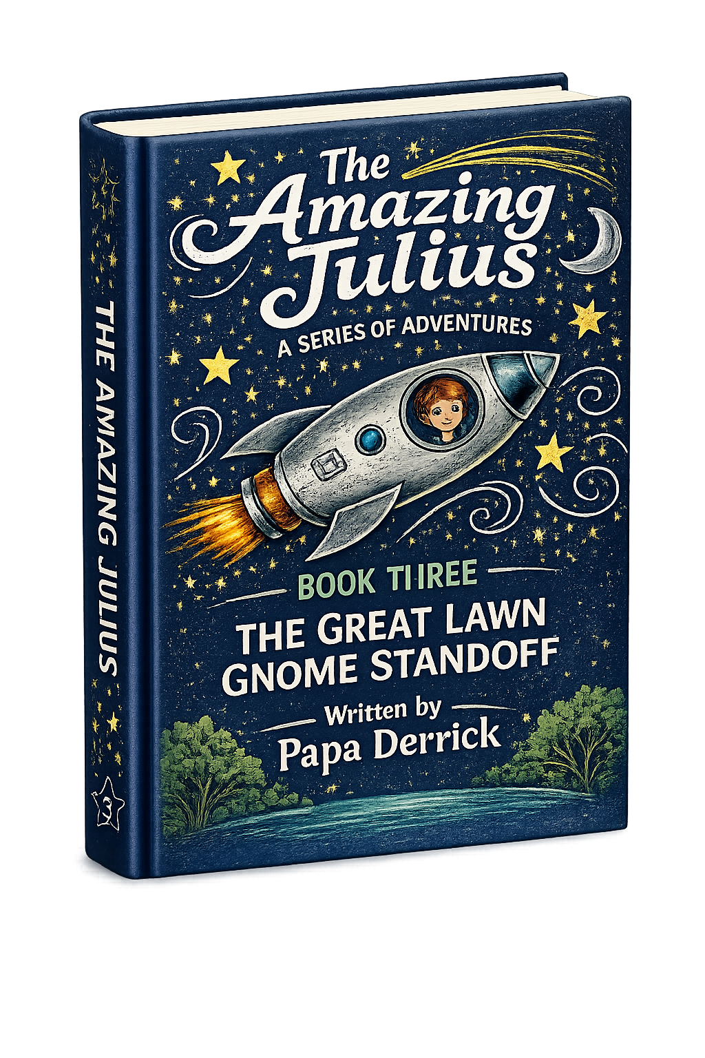 The Amazing Julius, Book Three: The Great Lawn Gnome Standoff