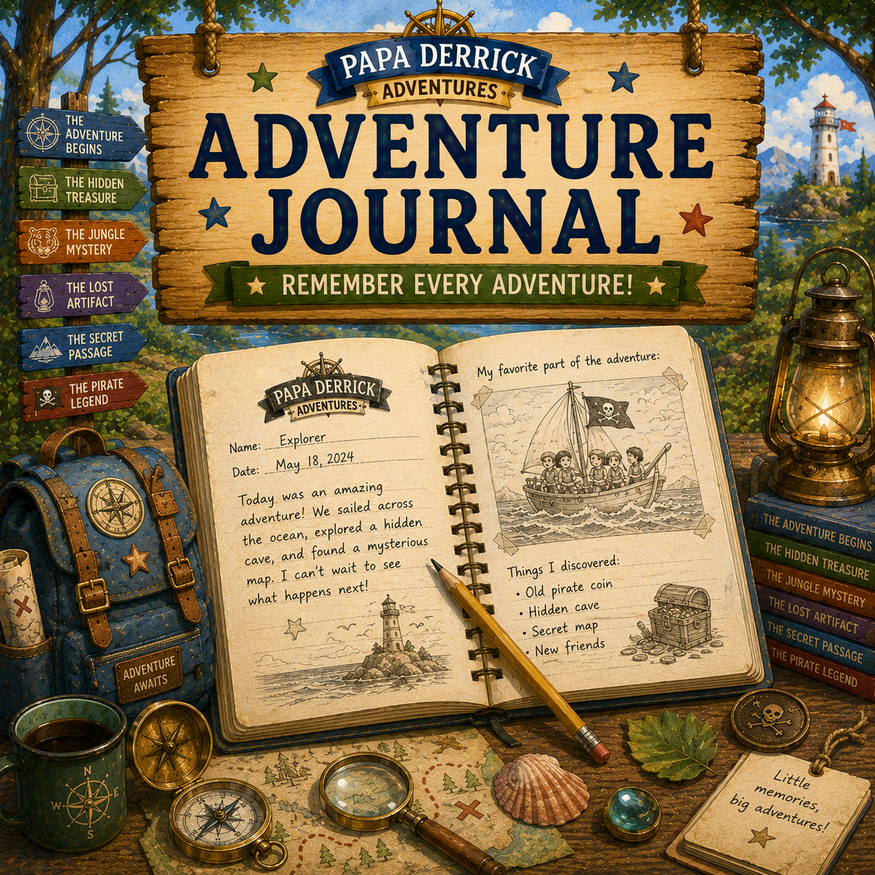 Adventure Journal — Remember Every Adventure